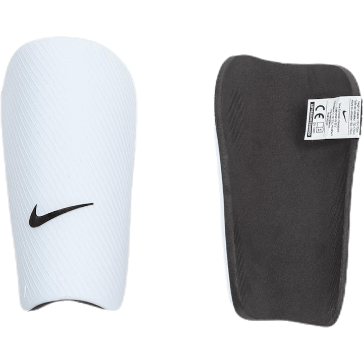 J Guard-CE Soccer Shin Guards WHITE/BLACK