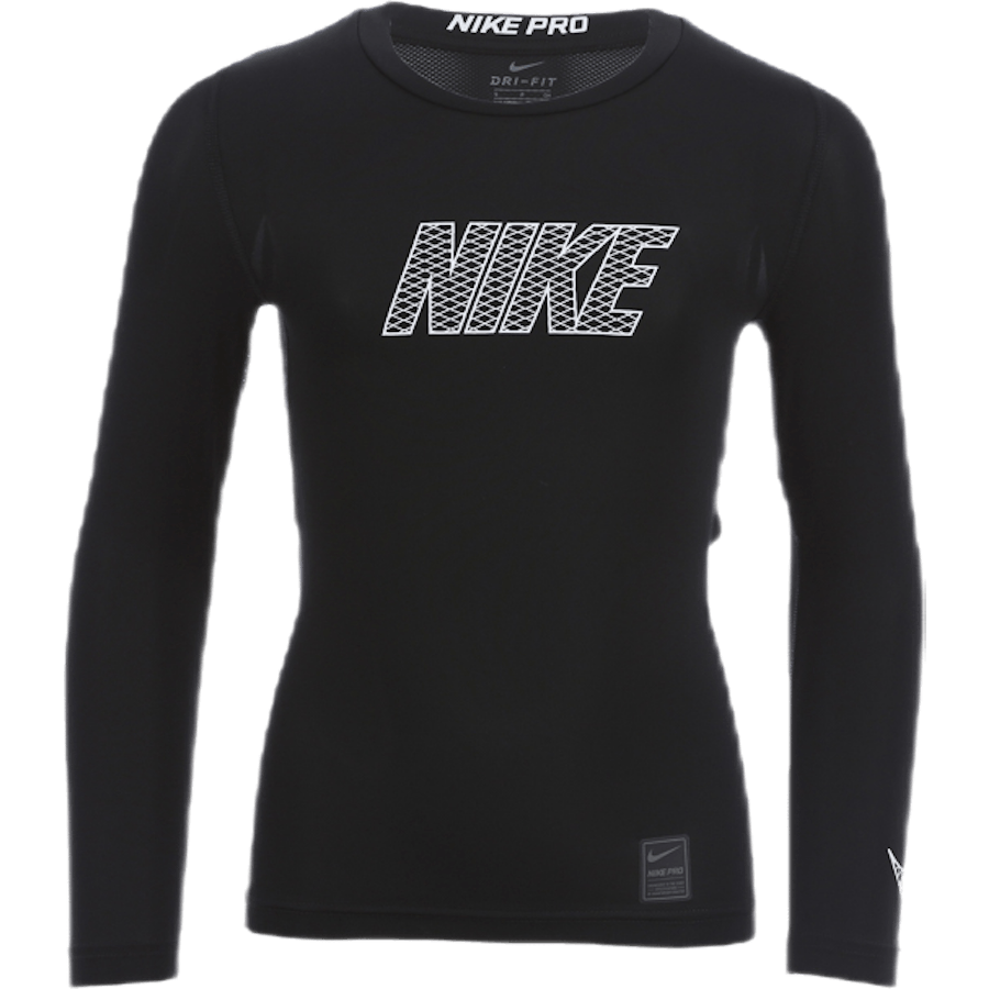 Pro LS Compression Boy Schwarz