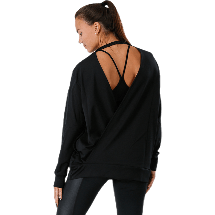 Studio Crew Top LS Black