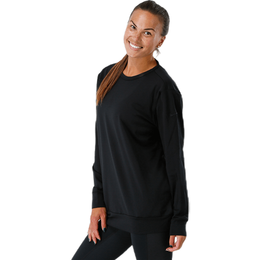 Studio Crew Top LS Black
