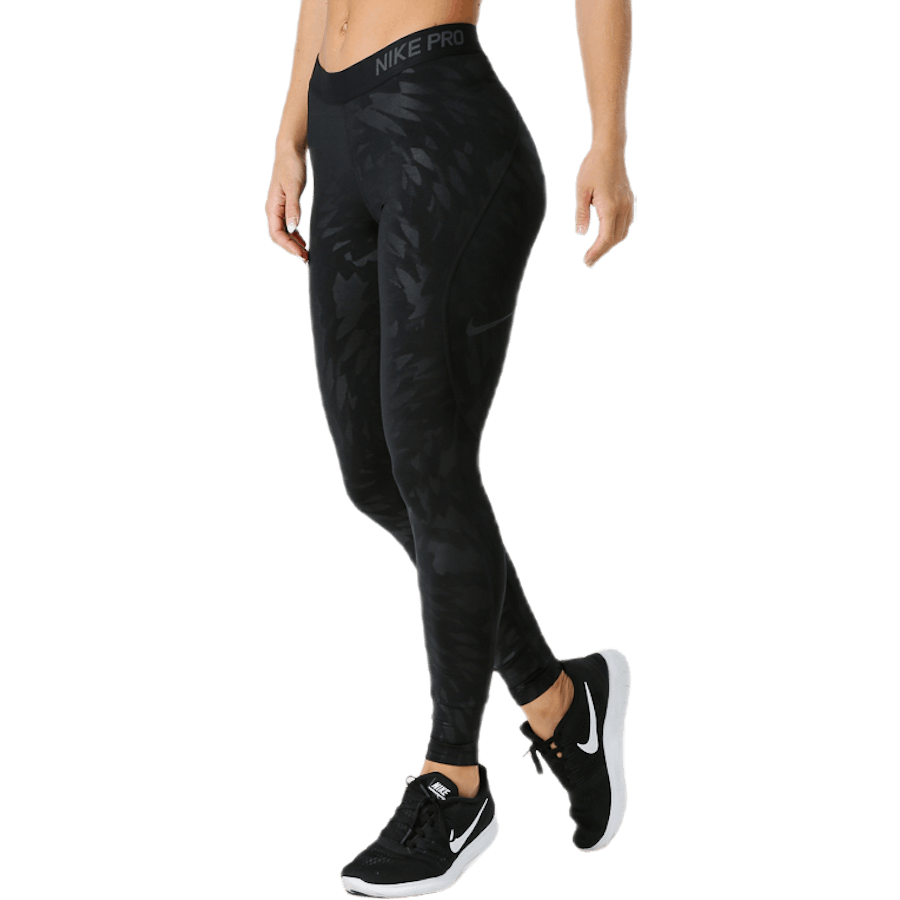 Warm Tight Embossed Wing Black