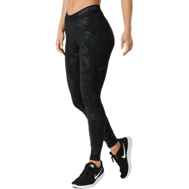 Warm Tight Embossed Wing Black