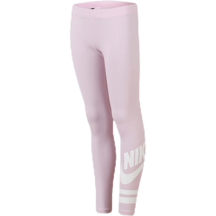 Ulubione legginsy GX3 młodzieżowe różowo-białe