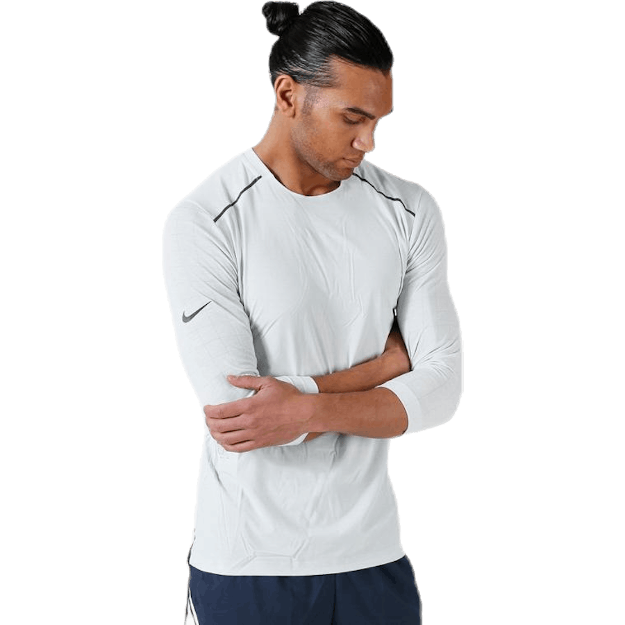 Tech Pack Rise 3QTR Top Blanc/Gris