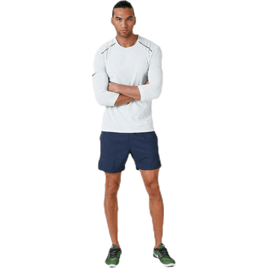 Tech Pack Rise 3QTR Top Blanc/Gris
