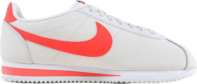 Classic Cortez Leather Pink/White