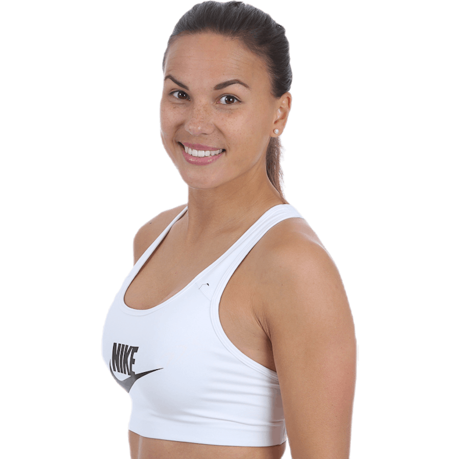 Pro Classic Swoosh Futura Bra White