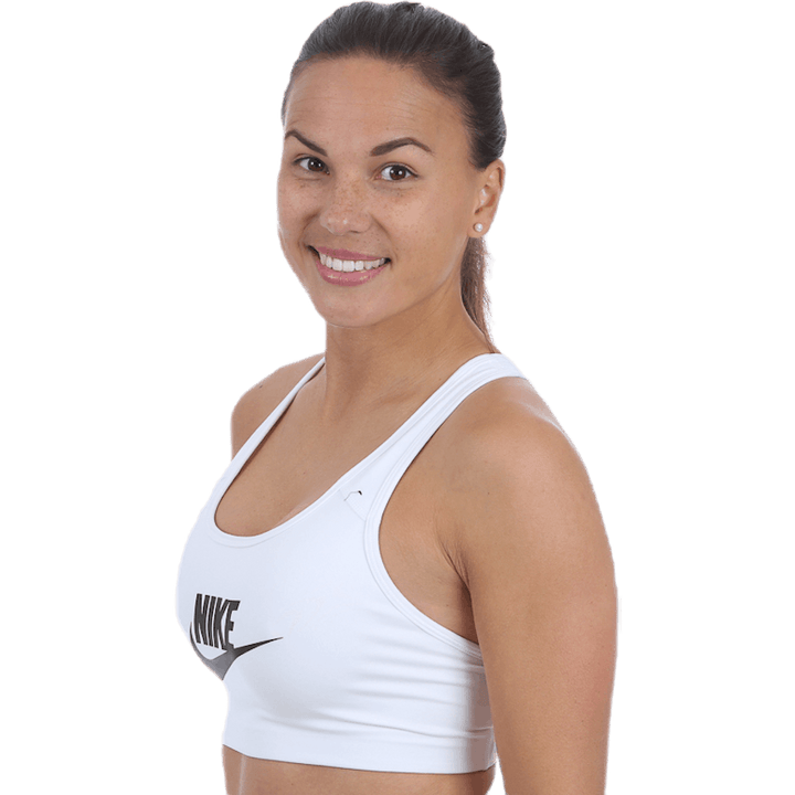 Pro Classic Swoosh Futura Bra White