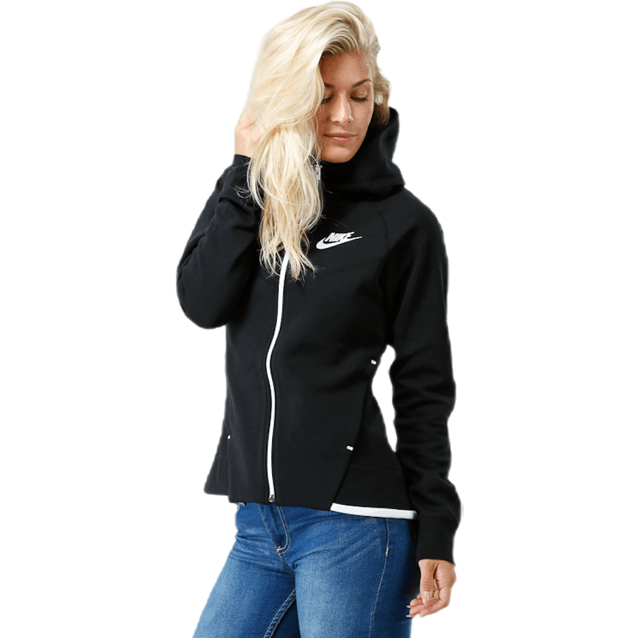 Tech Fleece Full Zip Hoodie Black