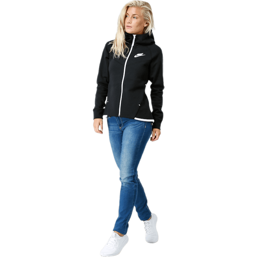 Tech Fleece Full Zip Hoodie Black