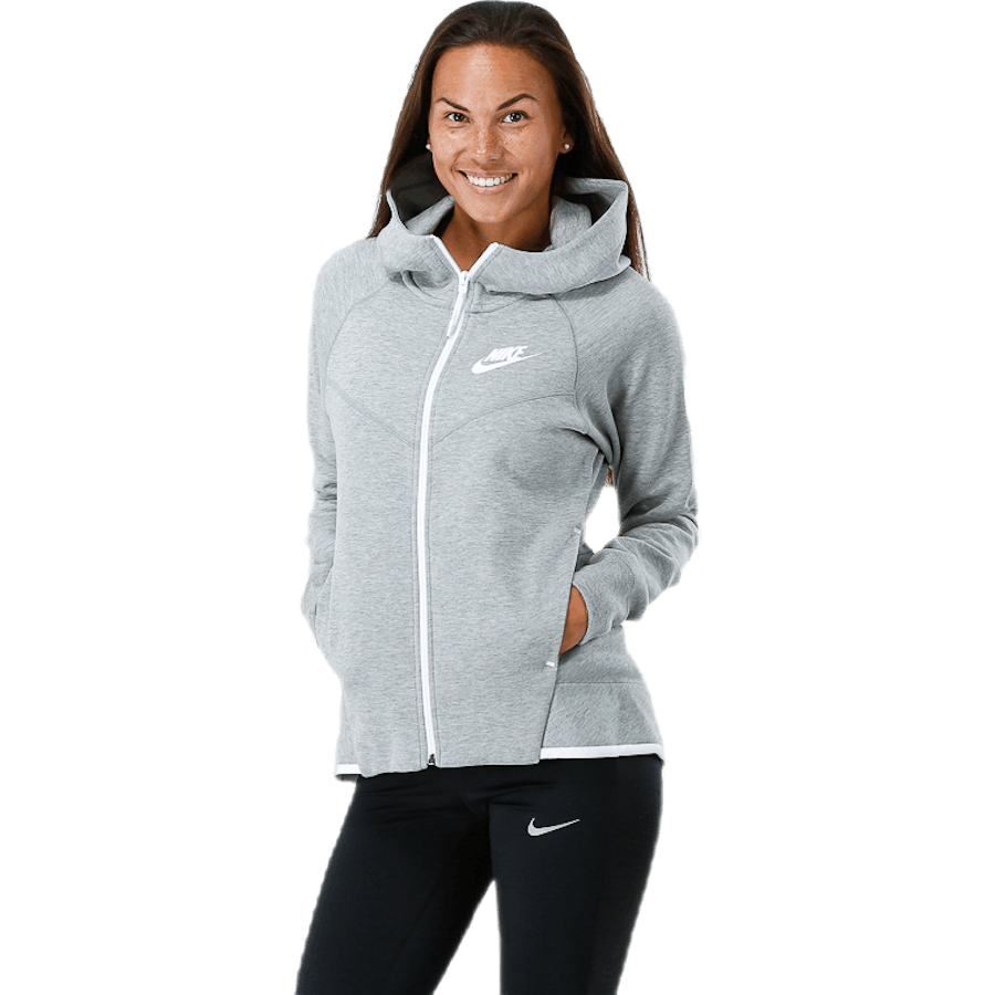 Tech Fleece Full Zip Hoodie Grey