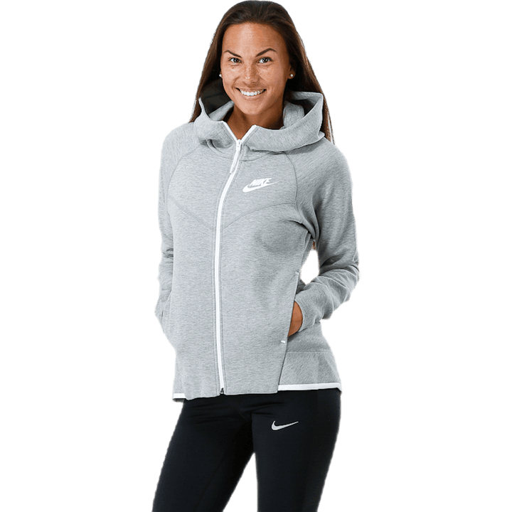 Tech Fleece Full Zip Hoodie Grey