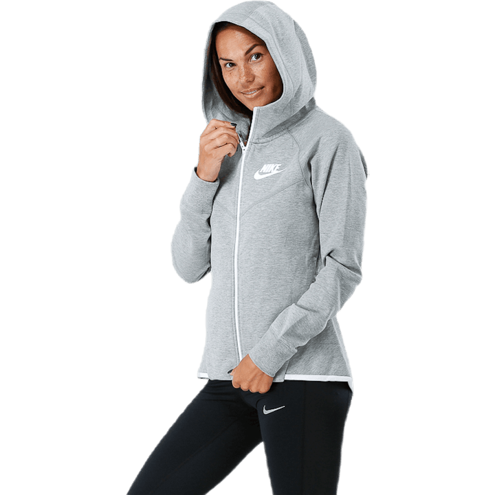 Tech Fleece Full Zip Hoodie Grey