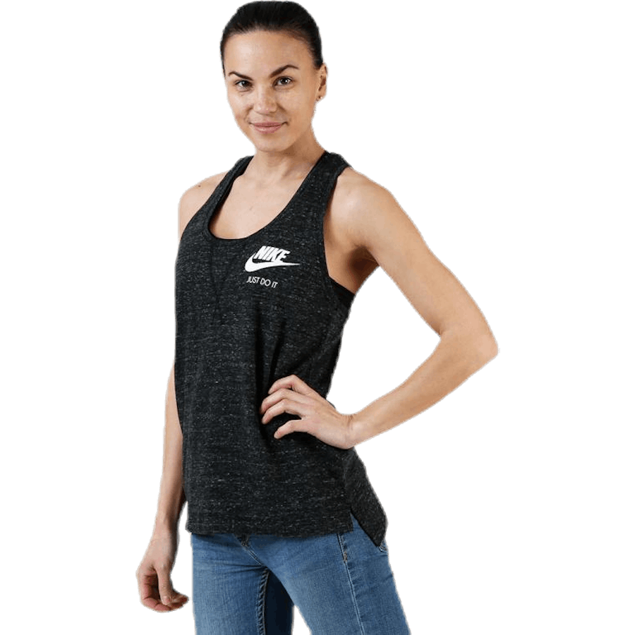 Gym Vintage Tank Black