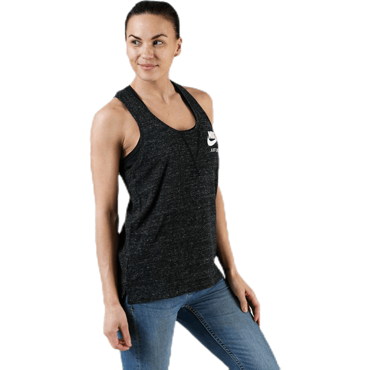Gym Vintage Tank Black