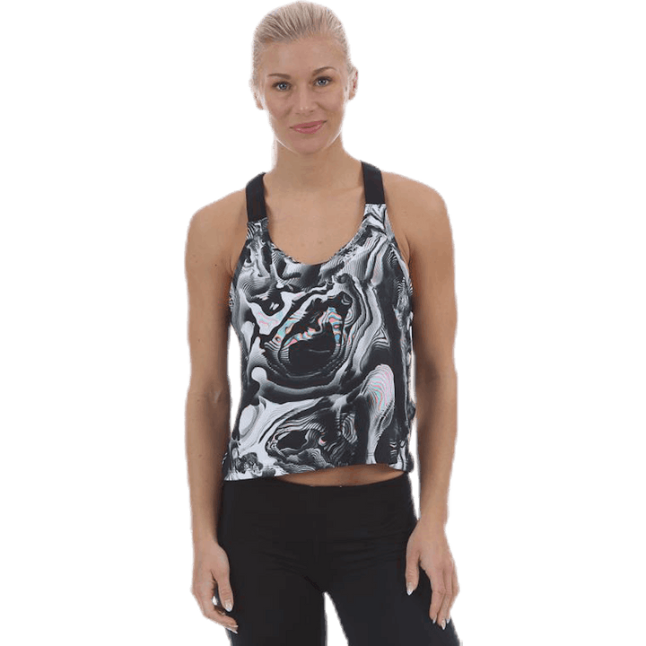 Débardeur Pro Coral Print à motifs/noir