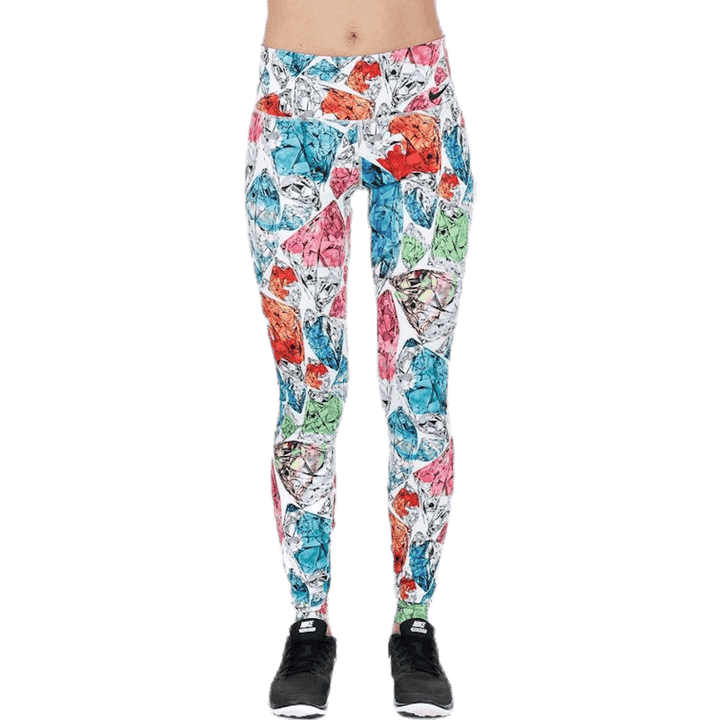 Gym Pro Power Tight Patterned/White