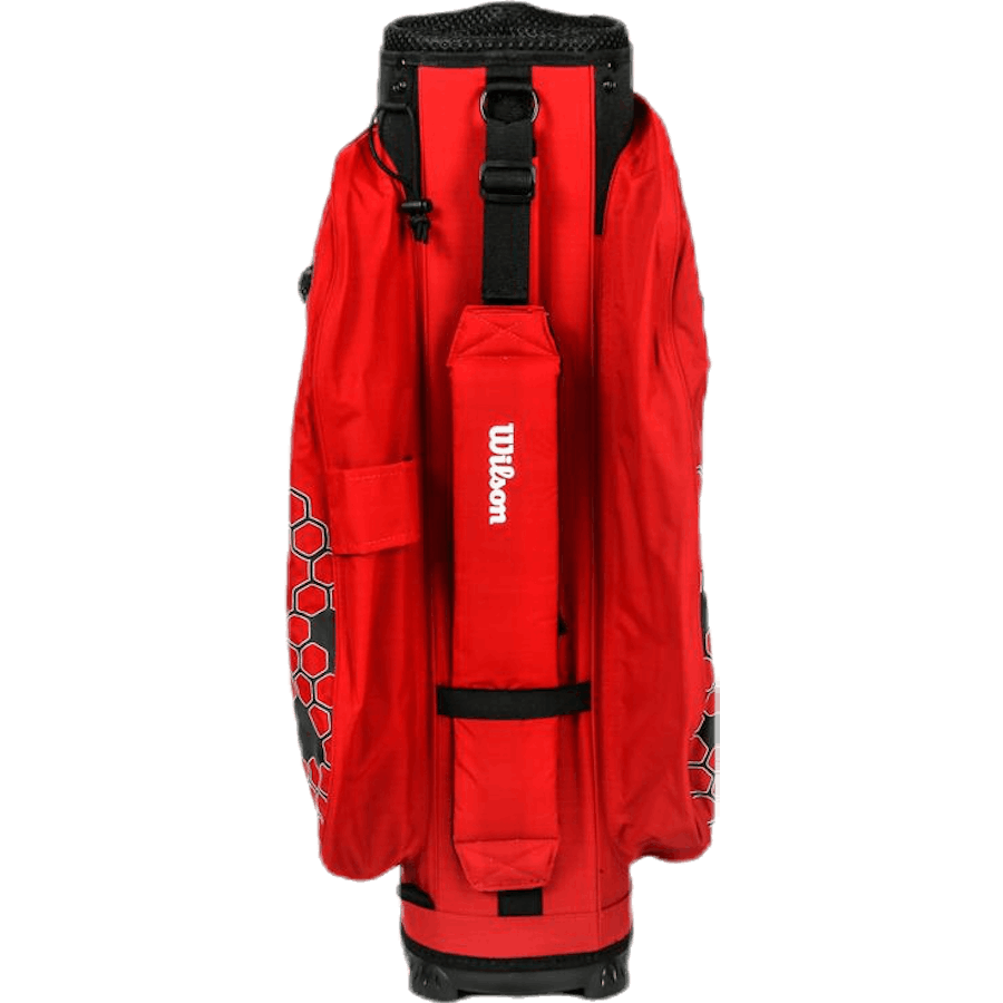 W/S Dry Tech II Cart Bag White/Red