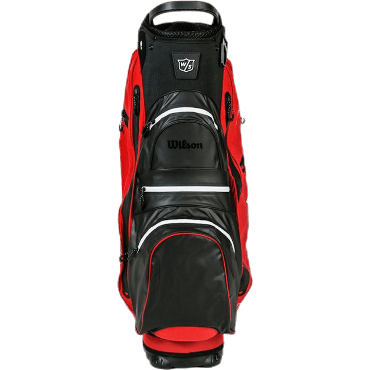 W/S Dry Tech II Cart Bag White/Red