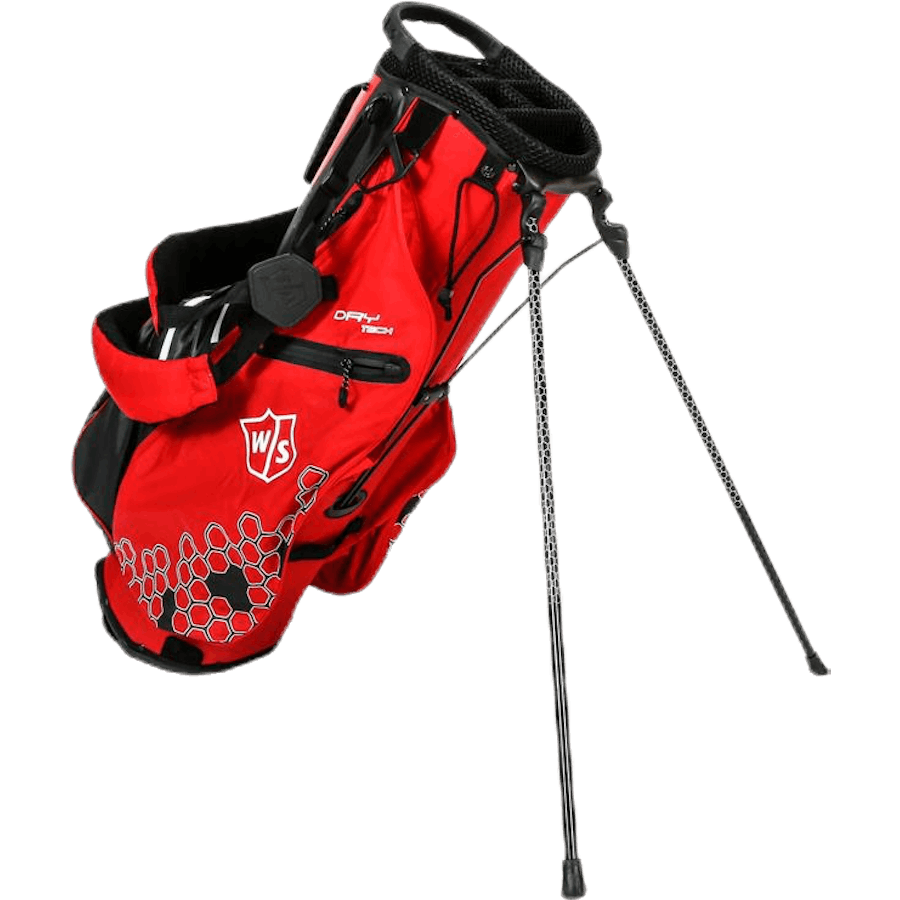 W/S Dry Tech II Carry Bag White/Red