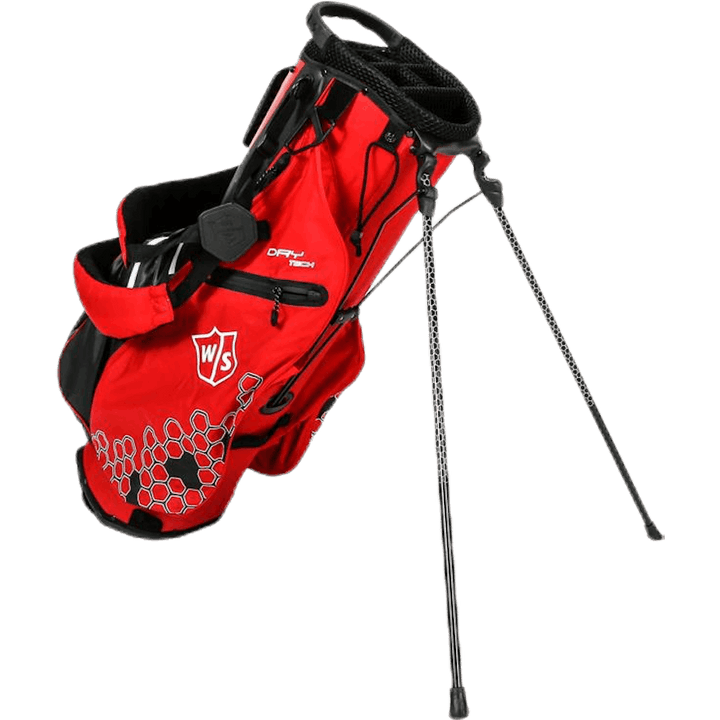 W/S Dry Tech II Carry Bag White/Red