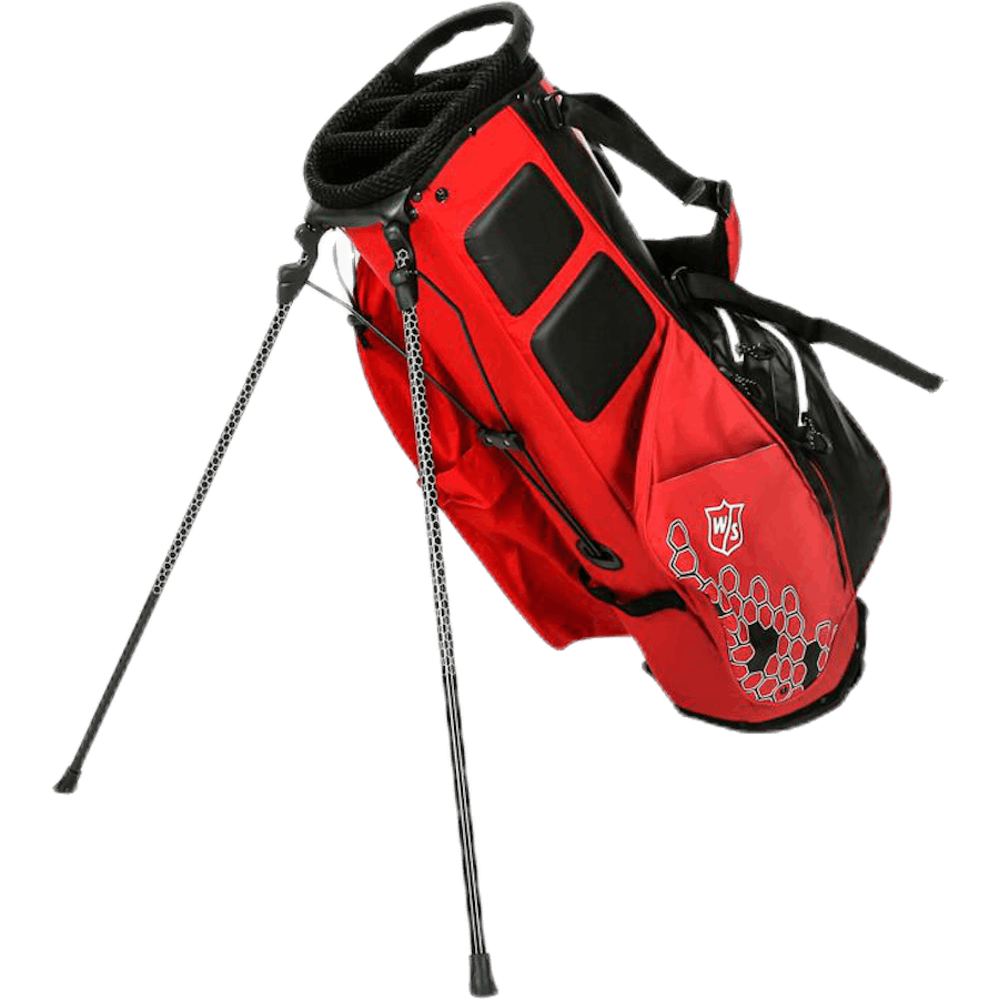 W/S Dry Tech II Carry Bag White/Red