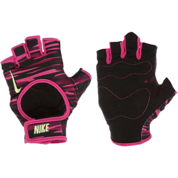 Fit Train Handschuhe Rosa/Gemustert