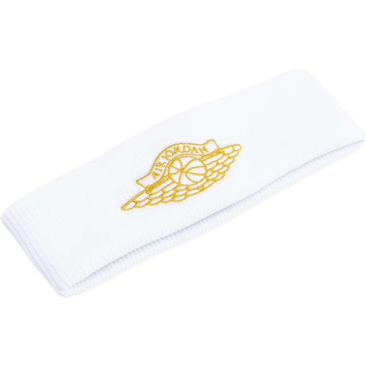 Bandeau Jordan Wings 2.0 Blanc/Or