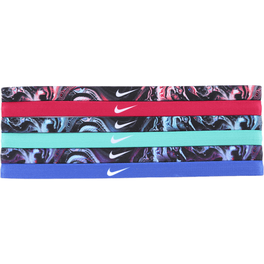 Printed Headnamds 6PK Black/Red