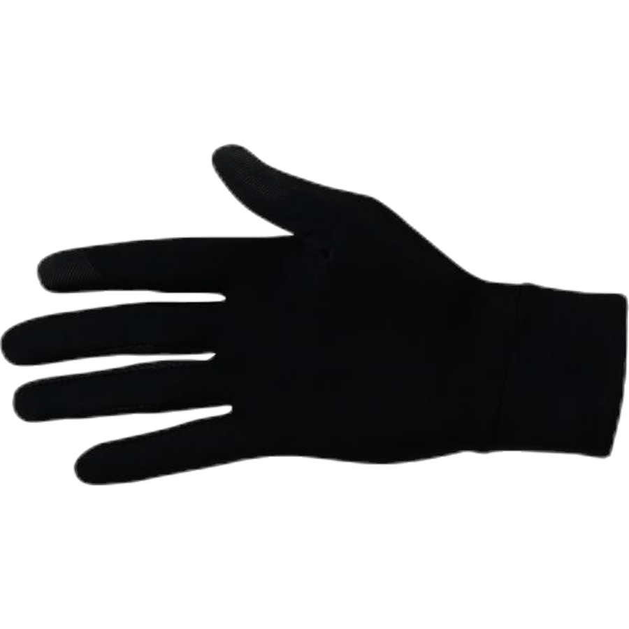 Lightweight Tech Running Gloves Black/Silver