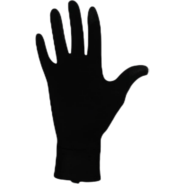 Lightweight Tech Running Gloves Black/Silver