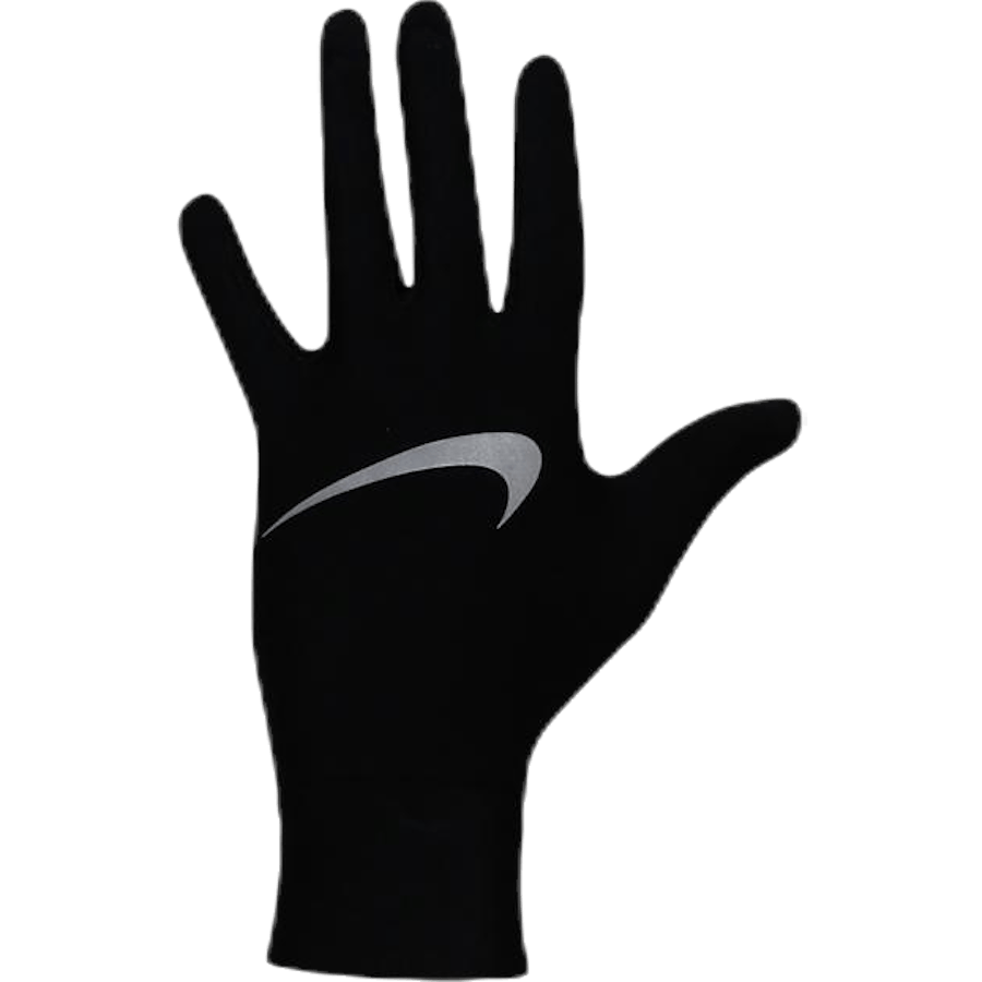 Lightweight Tech Running Gloves Black/Silver