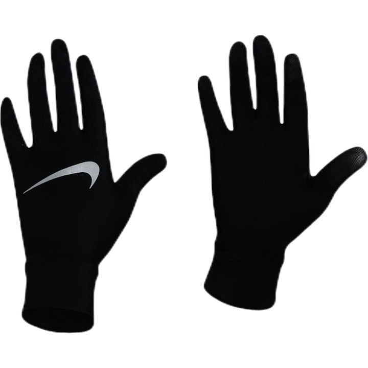 Lightweight Tech Running Gloves Black/Silver
