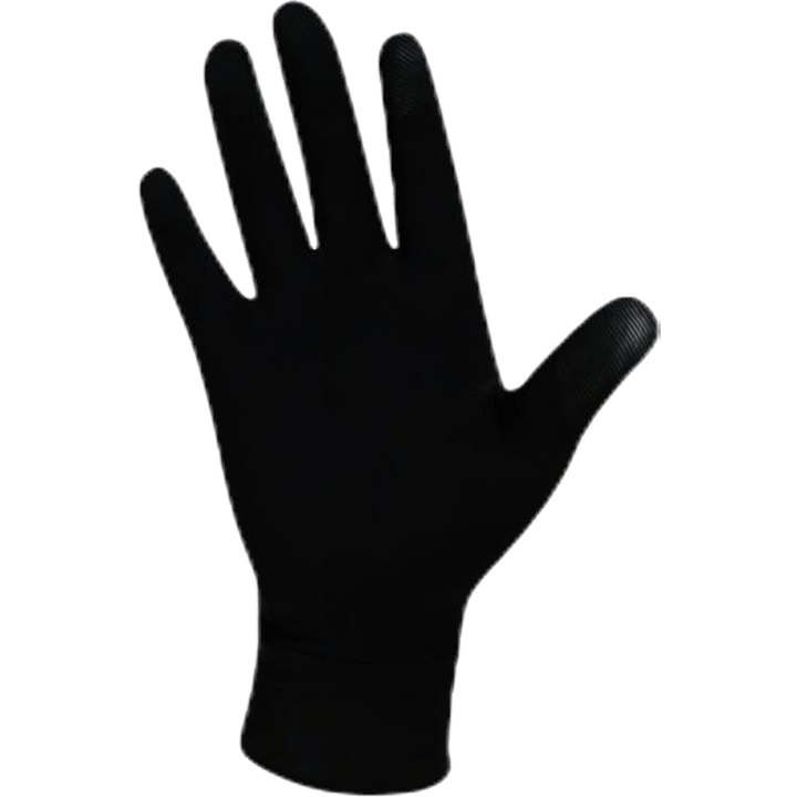 Lightweight Tech Running Gloves Black/Silver