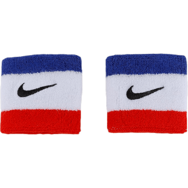 Swoosh Wristbands Black/Red