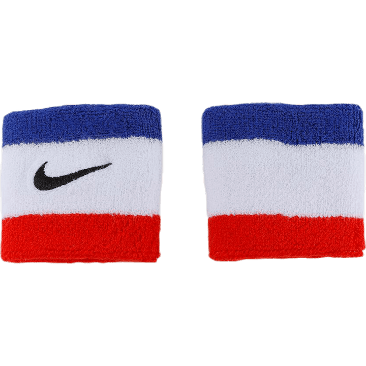 Swoosh Wristbands Black/Red