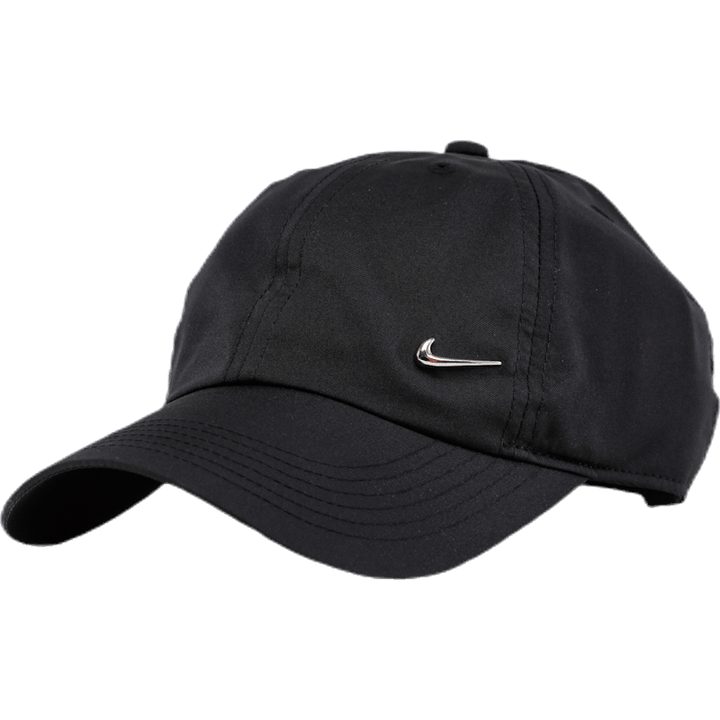 Heritage86 Kids' Adjustable Hat BLACK/METALLIC SILVER
