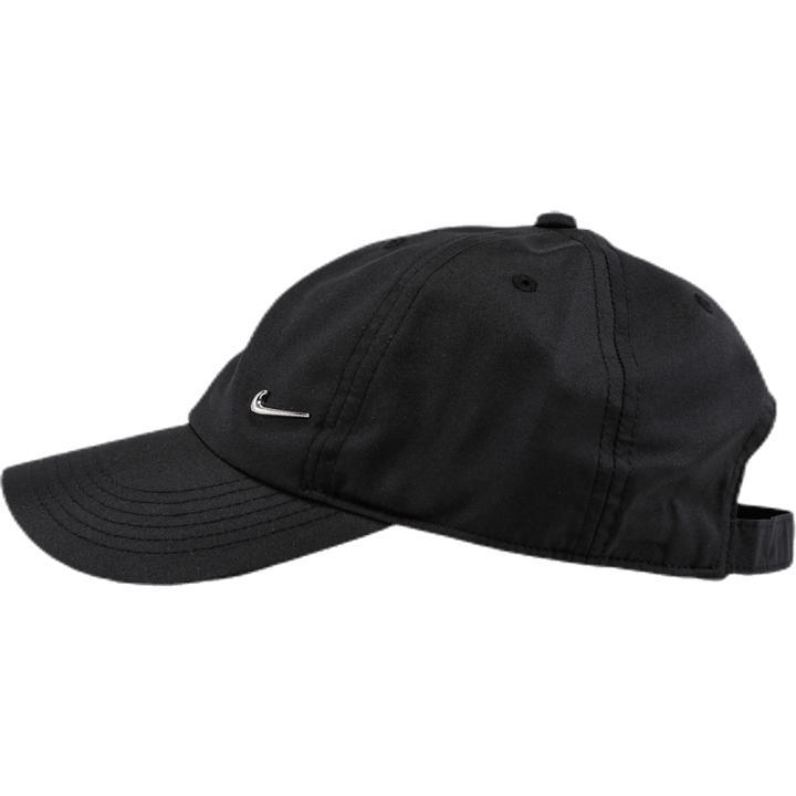 Heritage86 Kids' Adjustable Hat BLACK/METALLIC SILVER