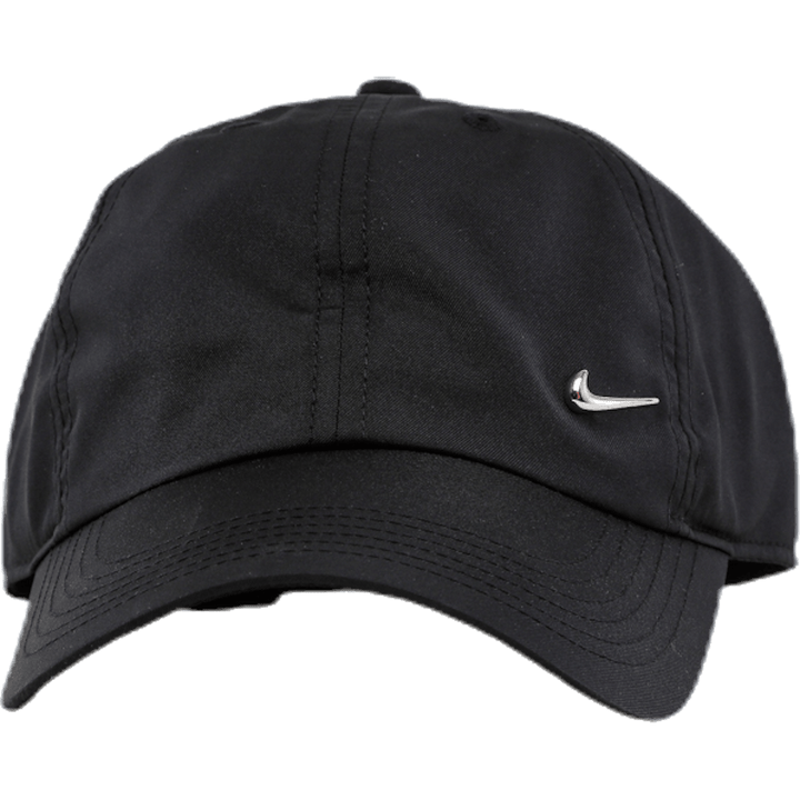 Heritage86 Kids' Adjustable Hat BLACK/METALLIC SILVER