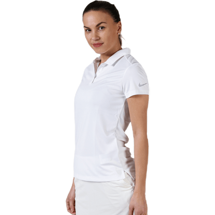 Dry Golf Polo SS Vit