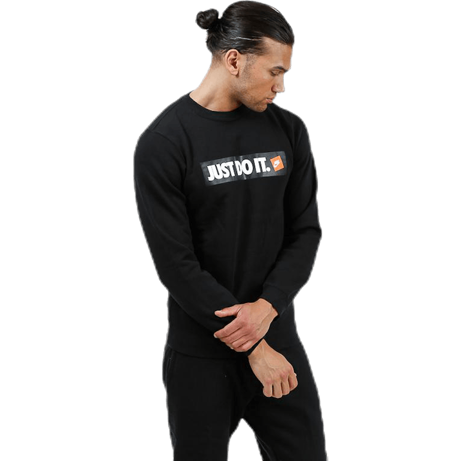 Hybrid Fleece Crew Black