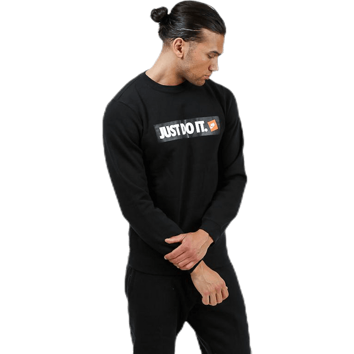 Hybrid Fleece Crew Black