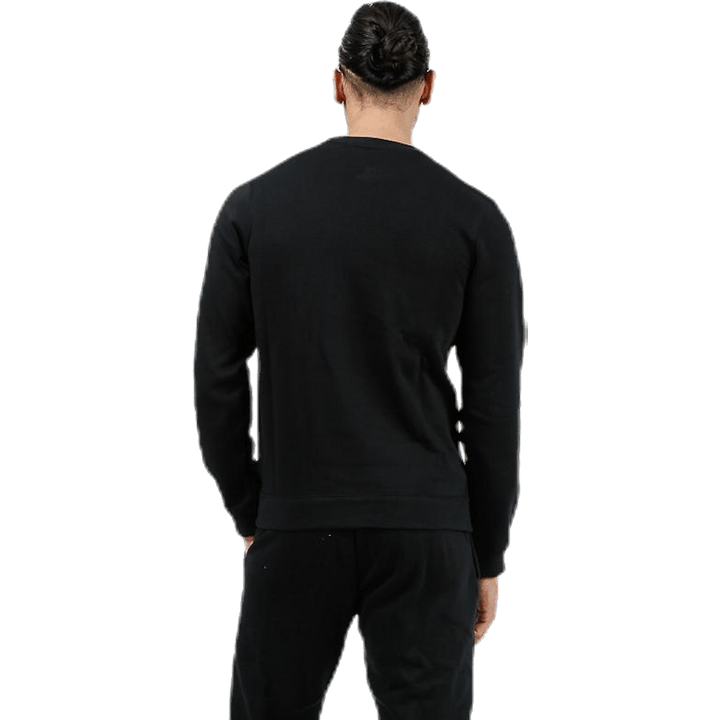 Hybrid Fleece Crew Black