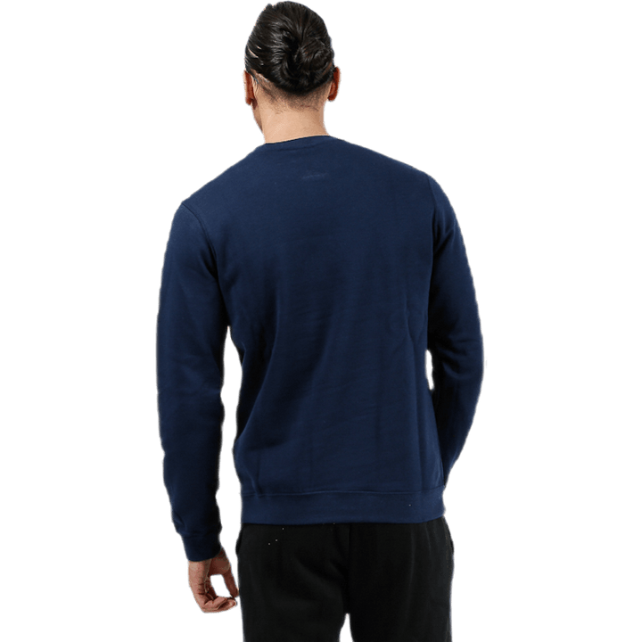 Hybrid Fleece Crew Blue