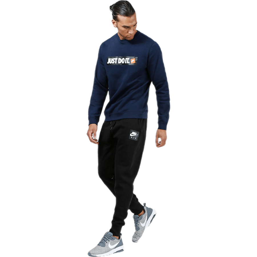 Hybrid Fleece Crew Blue