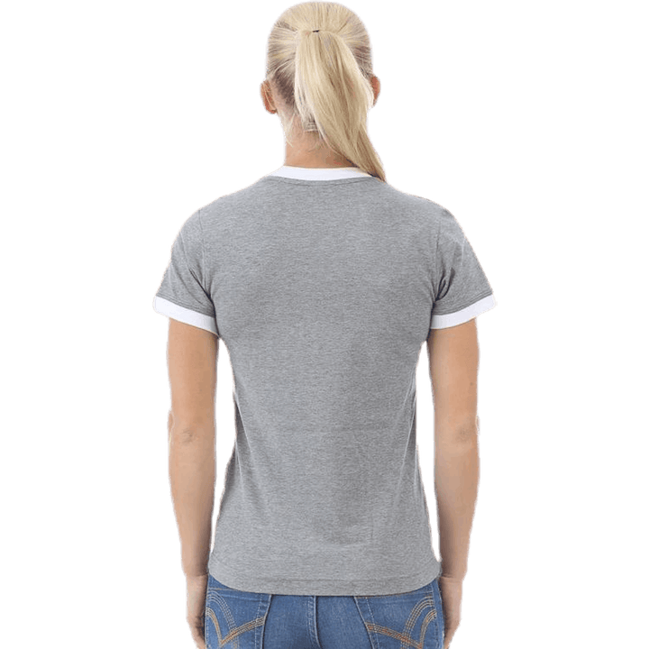 NSW SS Top Ringer White/Grey