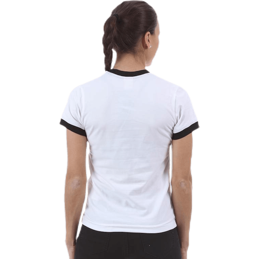 NSW SS Top Ringer Blanc/Noir