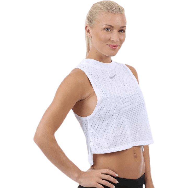 Tailwind Top Cool Crop White