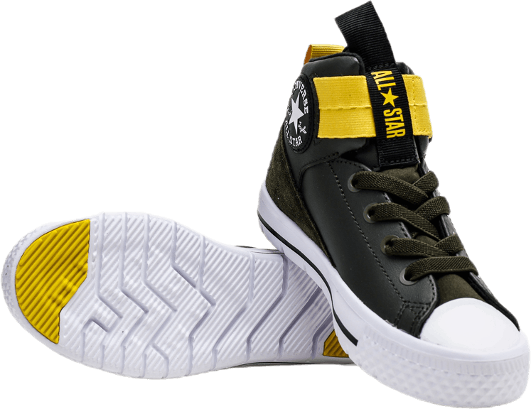 Chuck Taylor All Start High Street Lite roheline/kollane