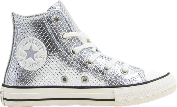 J Chuck Taylor All Star Metallic Silver